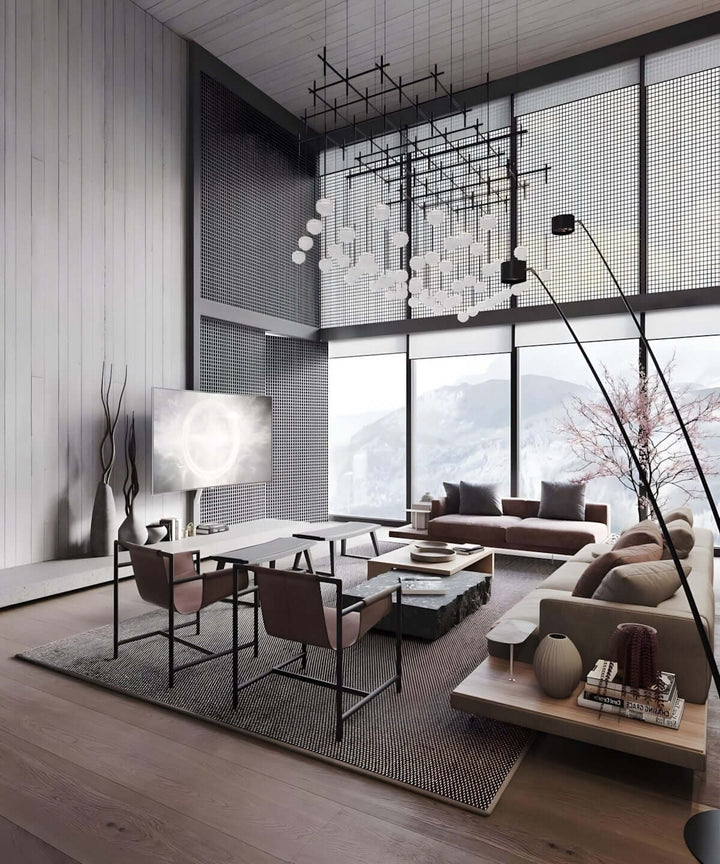 Rymuvo Floor Lamp – Postmodern Minimalist Long Pole Light