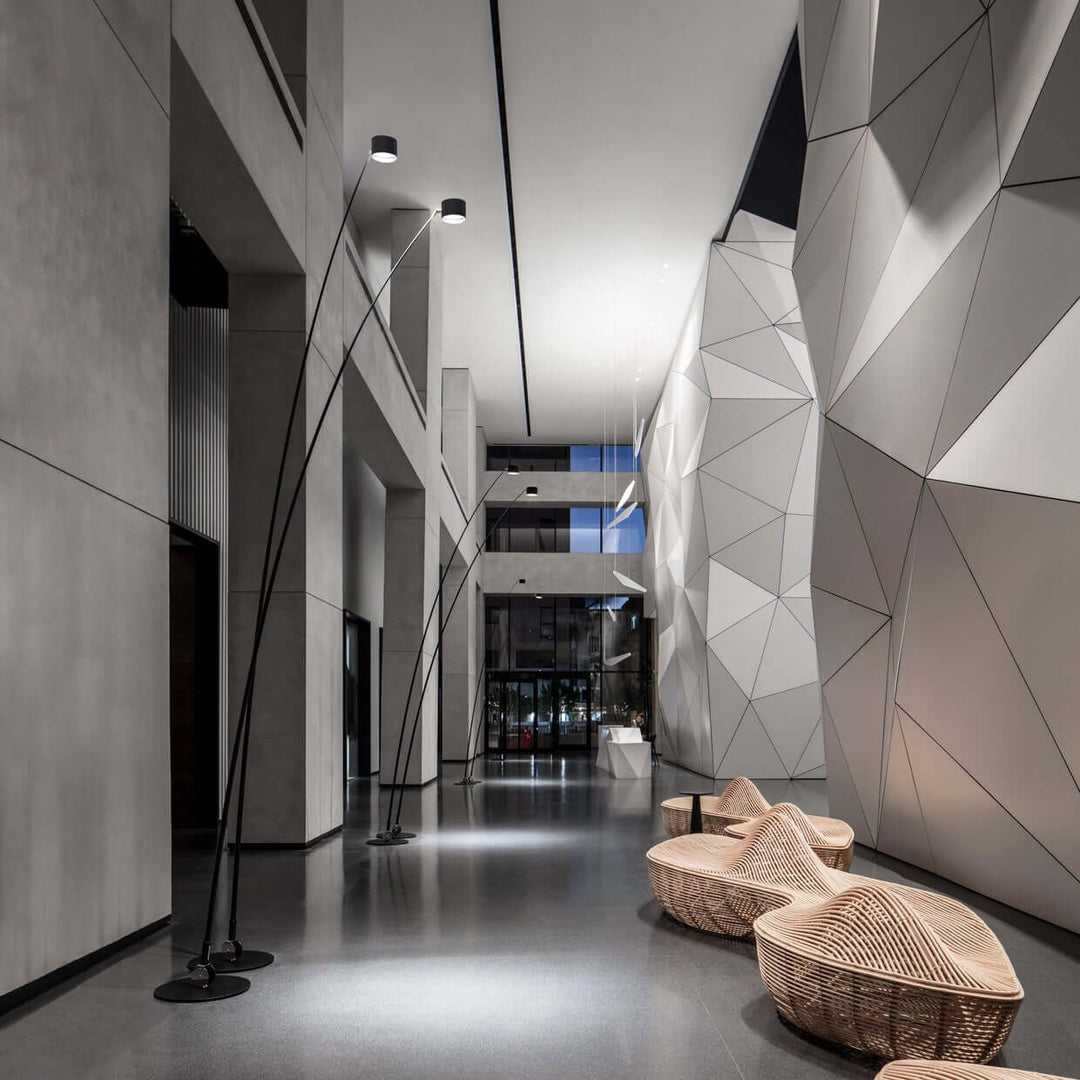 Rymuvo Floor Lamp – Postmodern Minimalist Long Pole Light