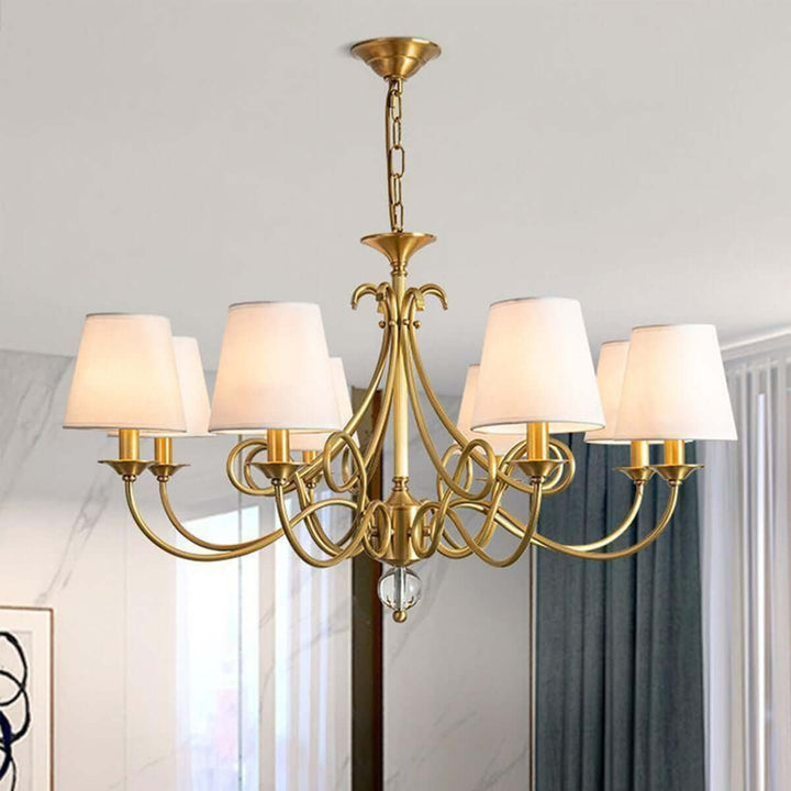 Rynix Chandelier – Luxurious American Living Room Lighting