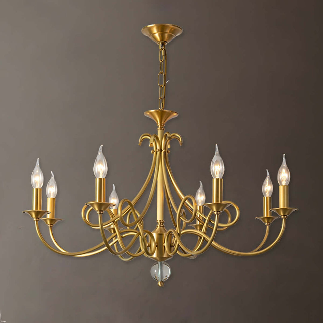 Rynix Chandelier – Luxurious American Living Room Lighting