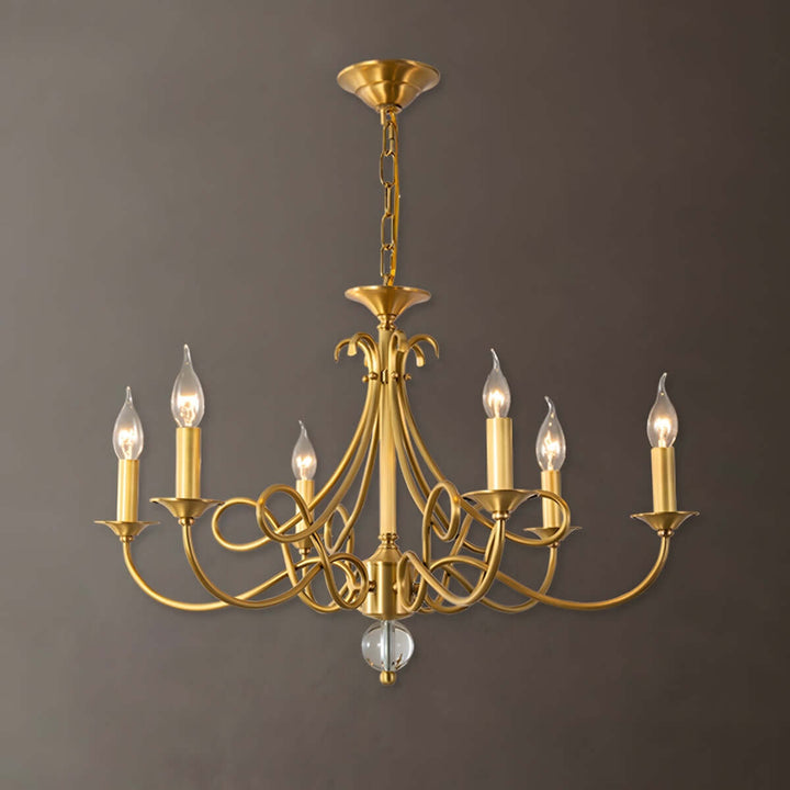 Rynix Chandelier – Luxurious American Living Room Lighting