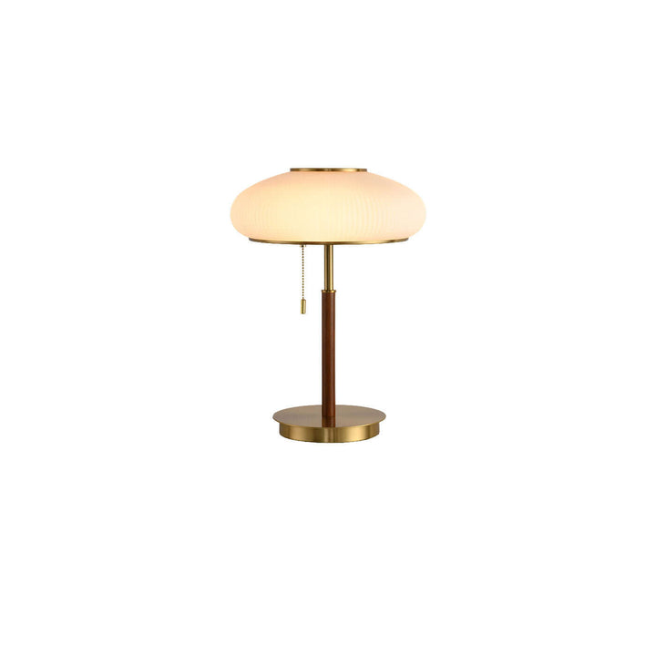 Nalivo Table Lamp – French Retro Glass Lamp