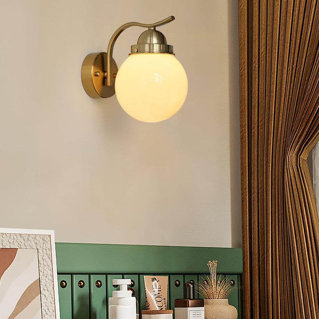 Saturn Wall Lamp - Mid Century Glass Sconce | Vinlighting | Vinlighting