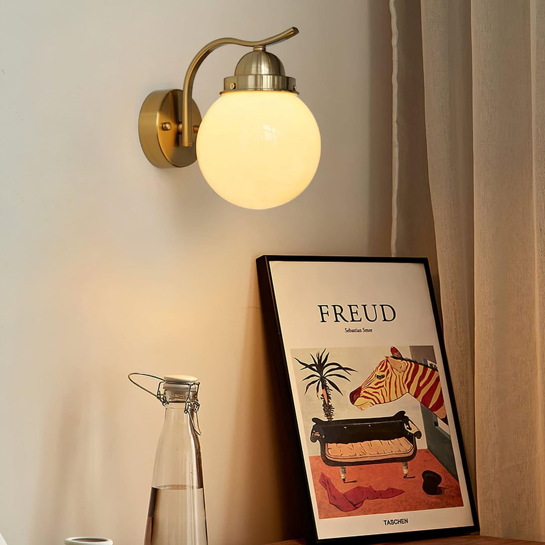 Saturn Wall Lamp - Mid Century Glass Sconce | Vinlighting | Vinlighting