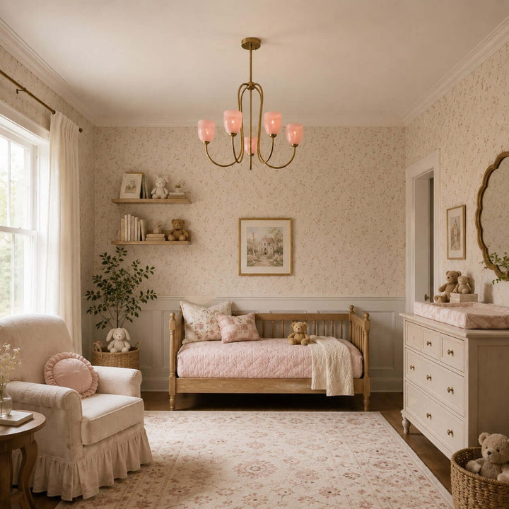 Savira Chandelier – American Glass Bedroom Chandelier Elegant Design | Vinlighting
