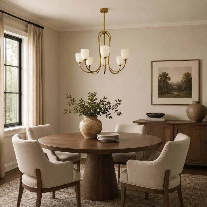 Savira Chandelier – American Glass Bedroom Chandelier Elegant Design | Vinlighting