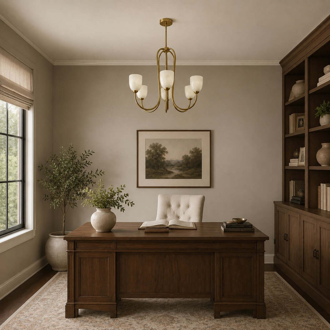 Savira Chandelier – American Glass Bedroom Chandelier Elegant Design | Vinlighting