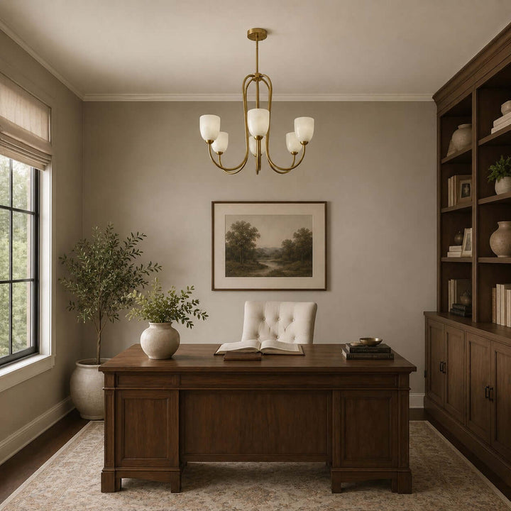 Savira Chandelier – American Glass Bedroom Chandelier Elegant Design | Vinlighting