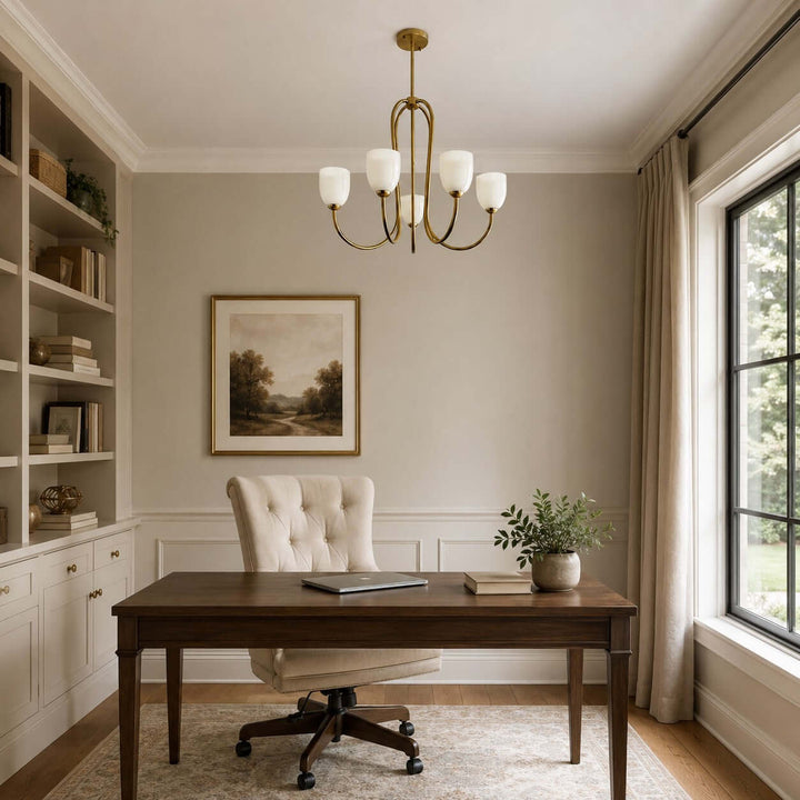 Savira Chandelier – American Glass Bedroom Chandelier Elegant Design | Vinlighting