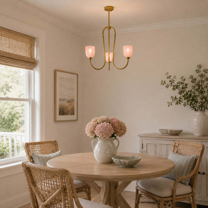 Savira Chandelier – American Glass Bedroom Chandelier Elegant Design | Vinlighting