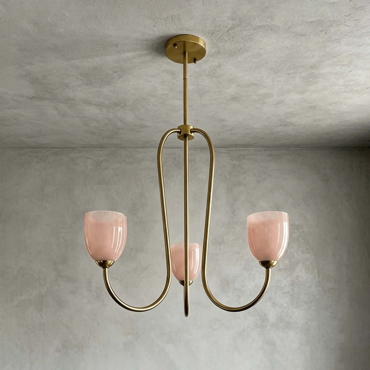 Savira Chandelier – American Glass Bedroom Chandelier Elegant Design | Vinlighting