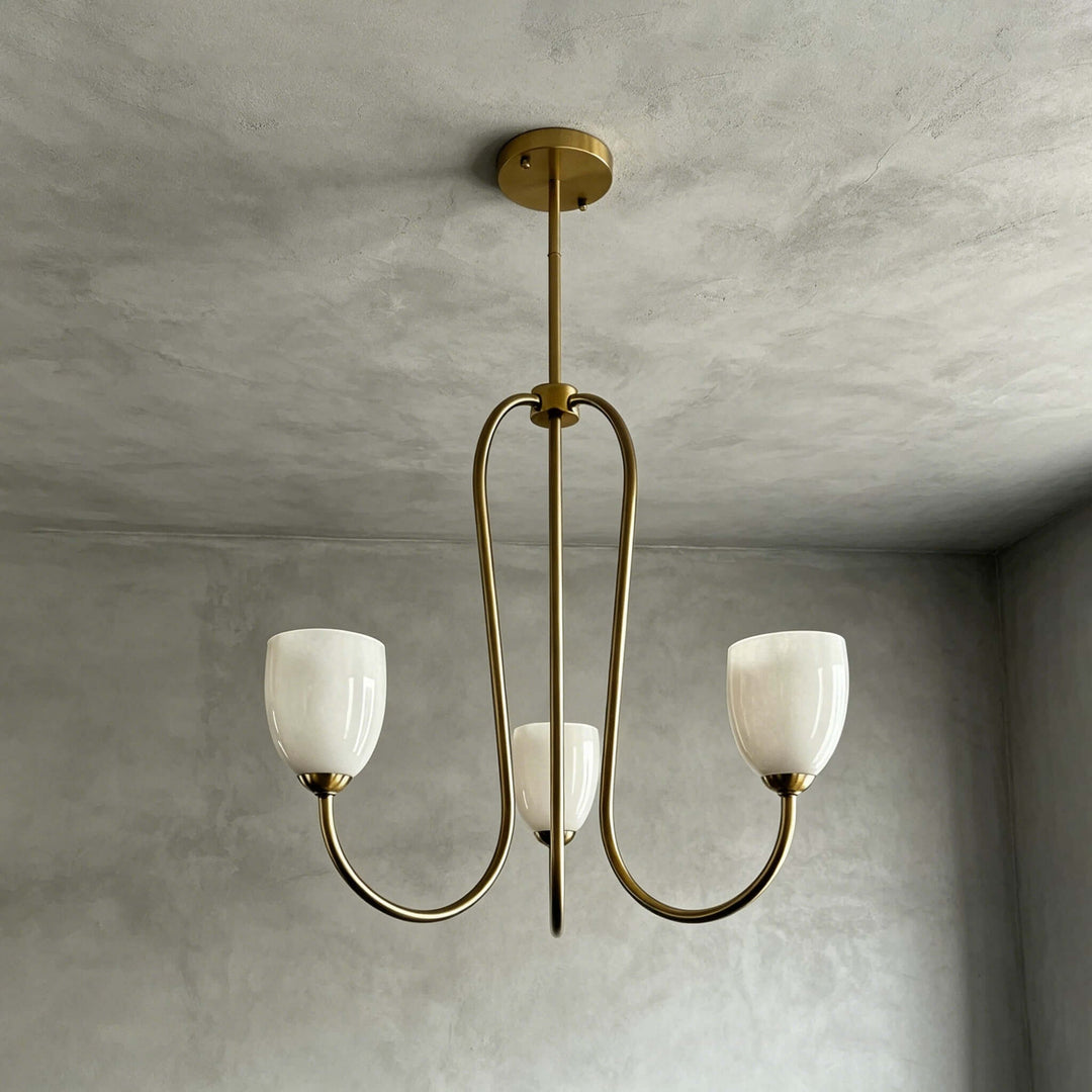 Savira Chandelier – American Glass Bedroom Chandelier Elegant Design | Vinlighting