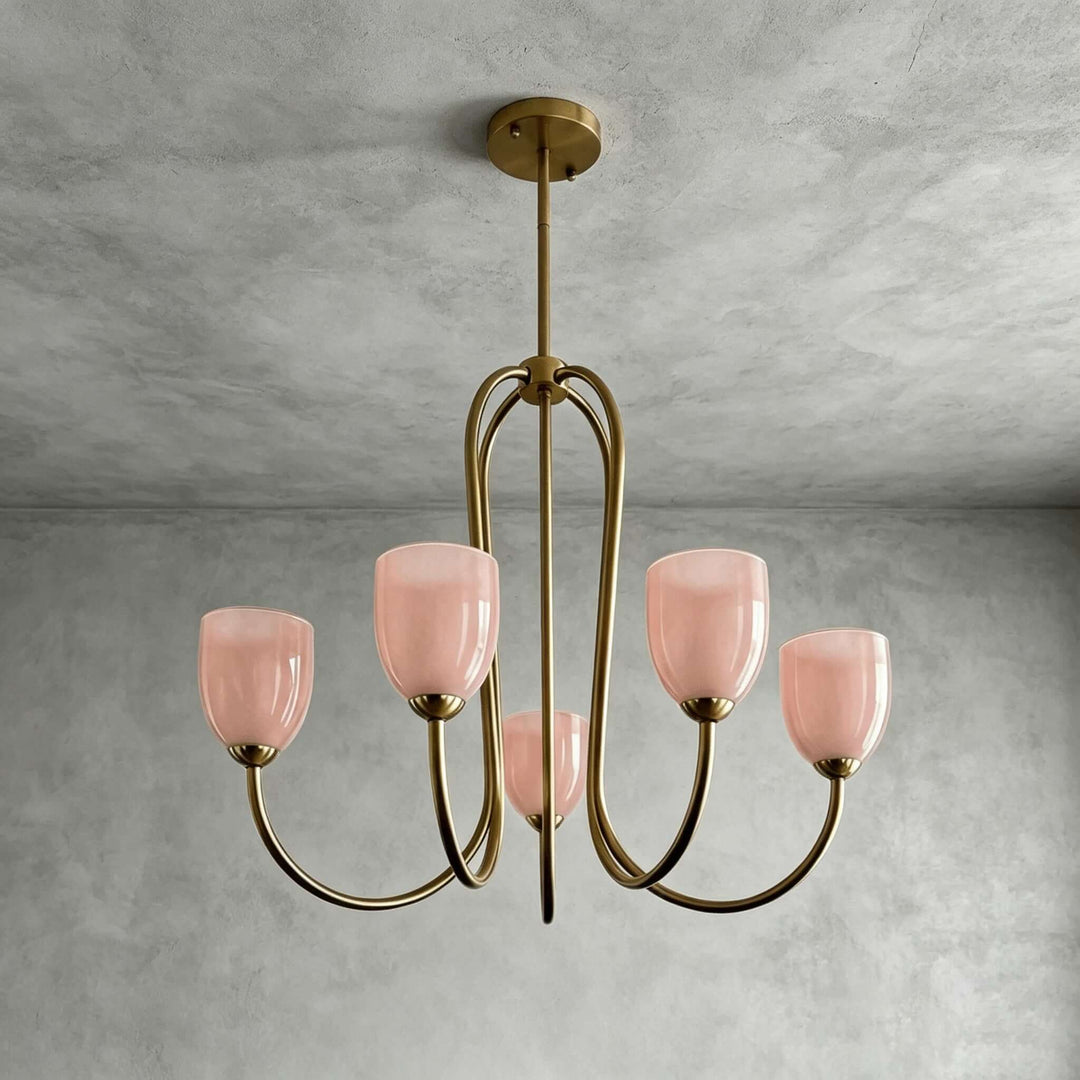 Savira Chandelier – American Glass Bedroom Chandelier Elegant Design | Vinlighting