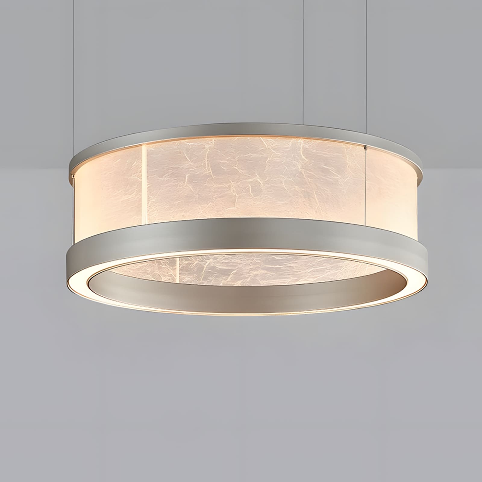 Screen Round Chandelier