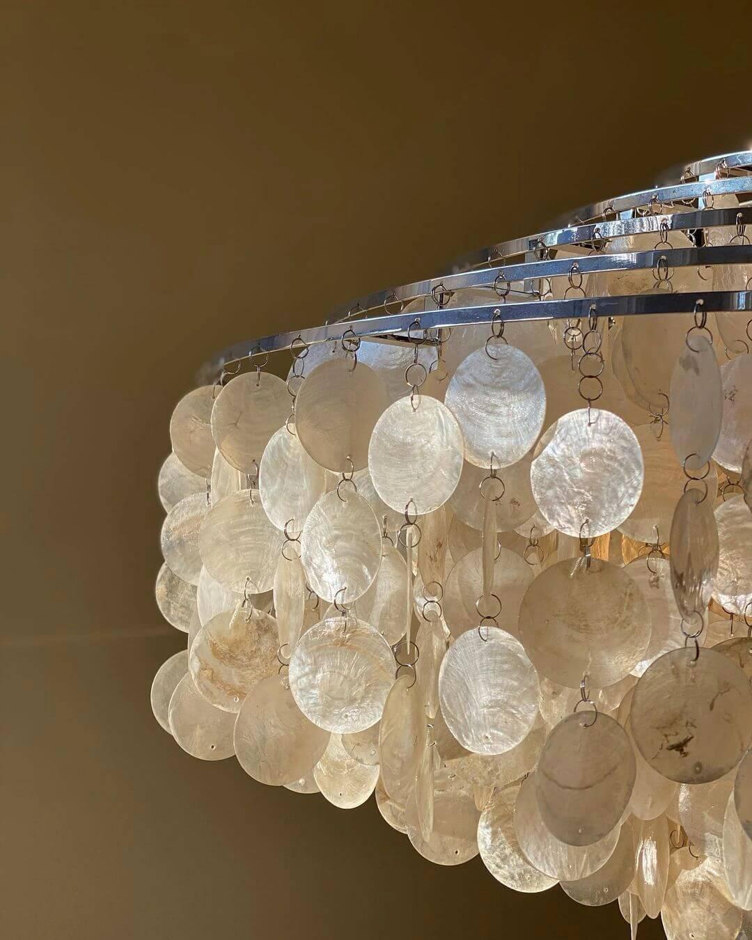 Sea Shell Fun 1TM Table Lamp | Modern Vintage Gold Designer Lamp | Vinlighting | Vinlighting