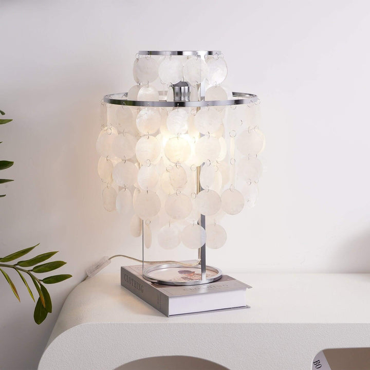 Sea Shell Fun 1TM Table Lamp | Modern Vintage Gold Designer Lamp | Vinlighting | Vinlighting