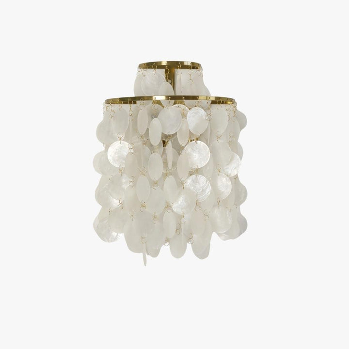 Sea Shell Fun 1WM Wall Lamp | Vintage Shell Bathroom Light | Vinlighting | Vinlighting