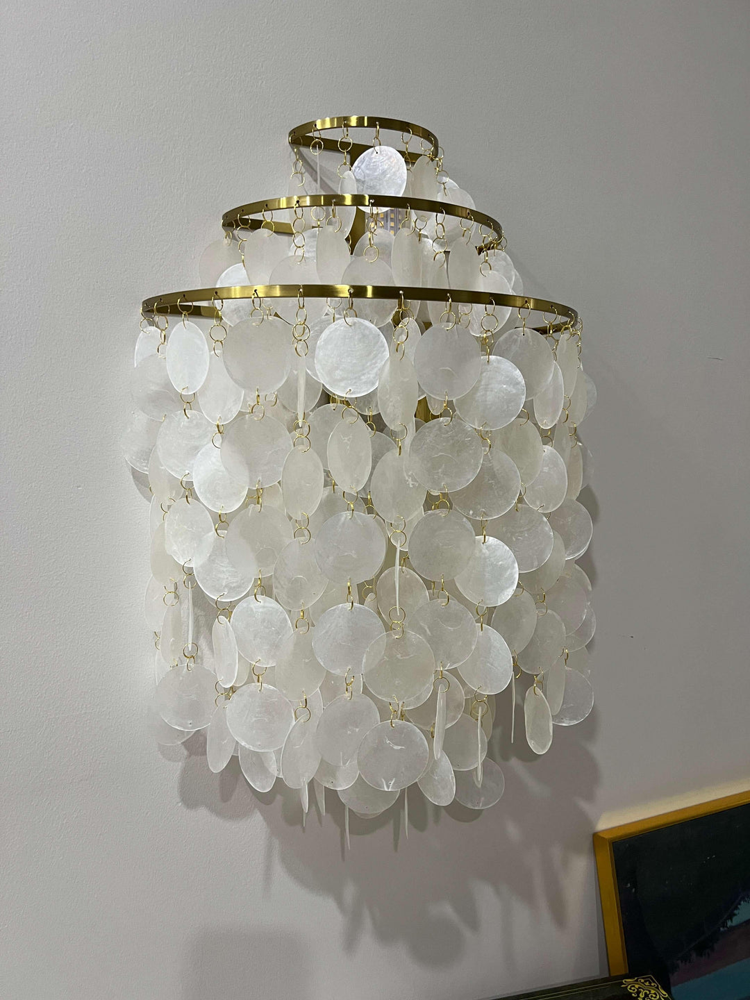 Sea Shell Fun 1WM Wall Lamp | Vintage Shell Bathroom Light | Vinlighting | Vinlighting