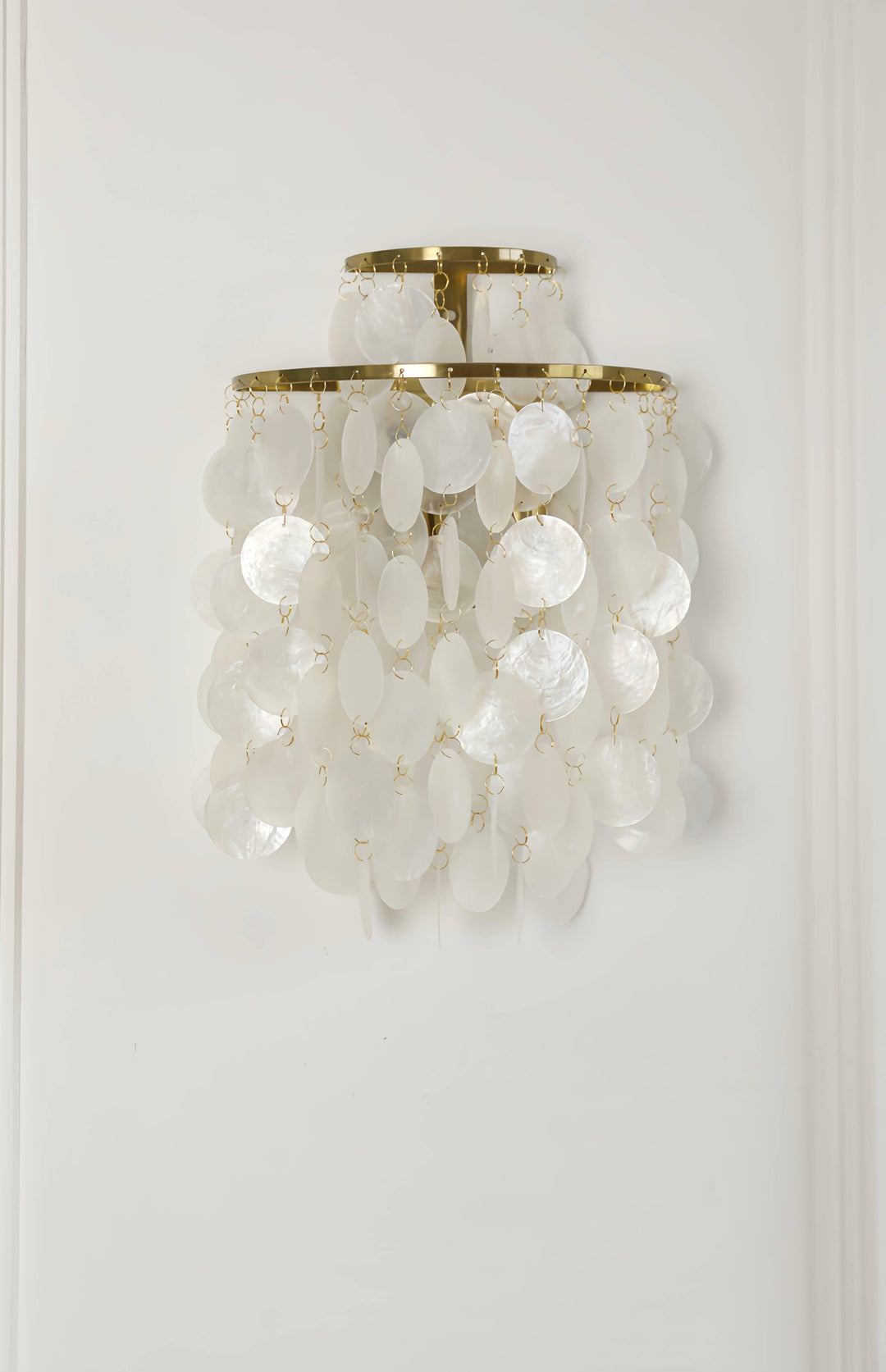Sea Shell Fun 1WM Wall Lamp | Vintage Shell Bathroom Light | Vinlighting | Vinlighting