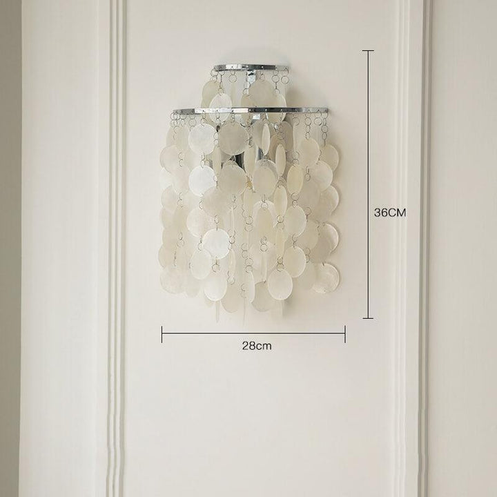 Sea Shell Fun 1WM Wall Lamp | Vintage Shell Bathroom Light | Vinlighting | Vinlighting