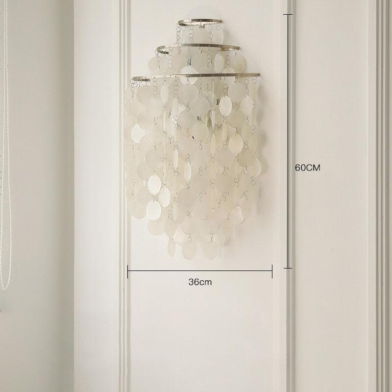 Sea Shell Fun 1WM Wall Lamp | Vintage Shell Bathroom Light | Vinlighting | Vinlighting