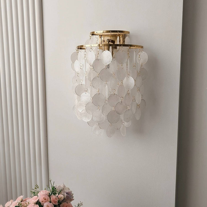 Sea Shell Fun 1WM Wall Lamp | Vintage Shell Bathroom Light | Vinlighting | Vinlighting