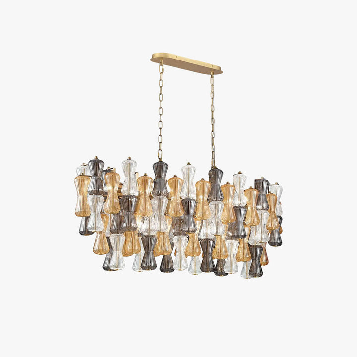 Seravia Chandelier - Murano Glass Chandelier for Kitchen Island