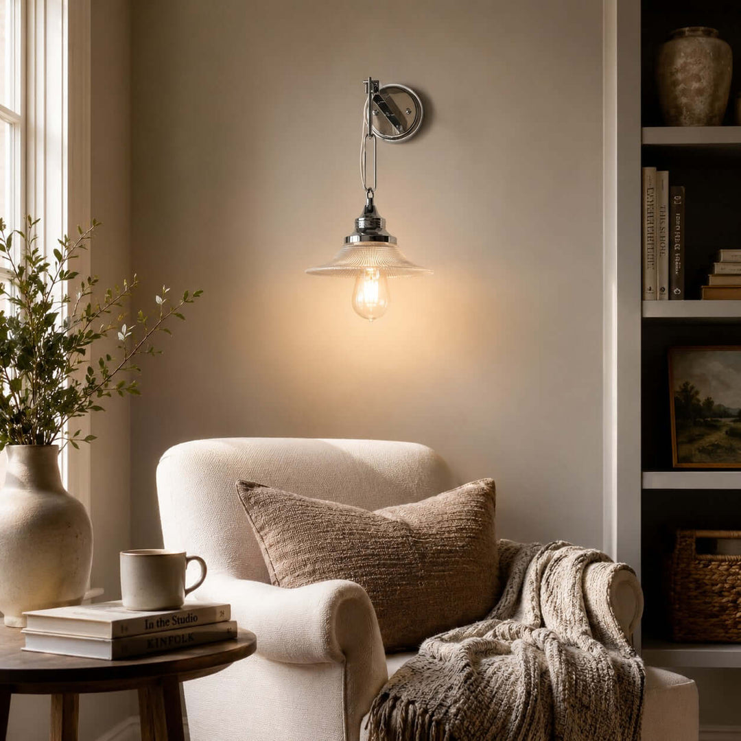 Serelle Vintage Wall Light for Hallway and Bedside Decor Style | Vinlighting