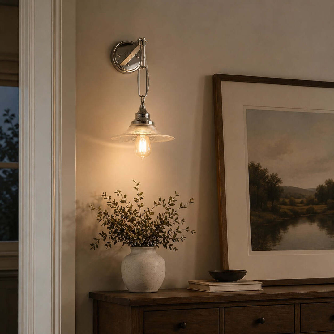 Serelle Vintage Wall Light for Hallway and Bedside Decor Style | Vinlighting