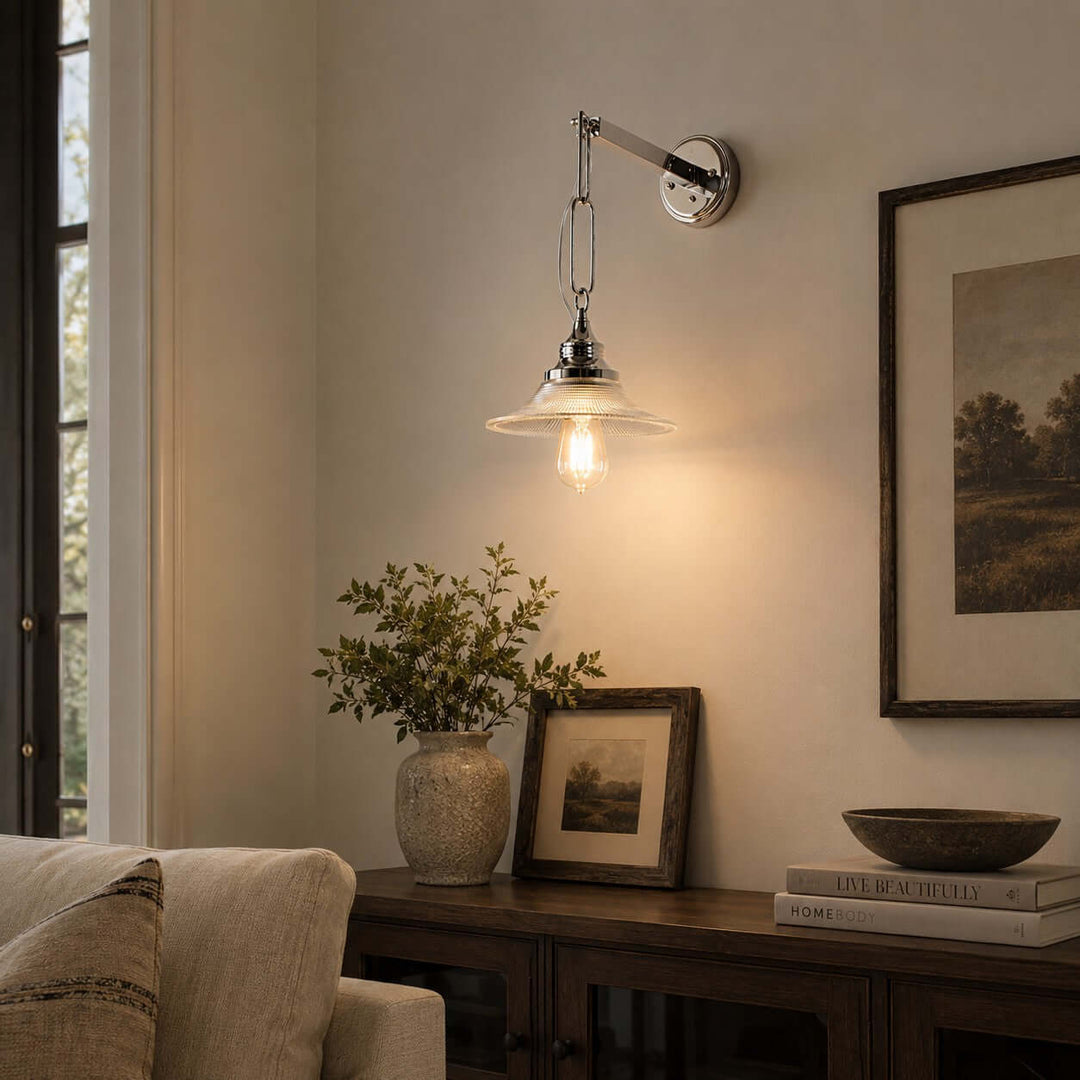 Serelle Vintage Wall Light for Hallway and Bedside Decor Style | Vinlighting