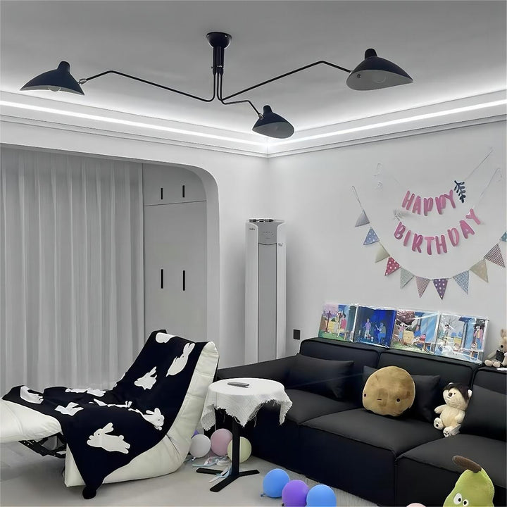Serge Mouille Ceiling Light
