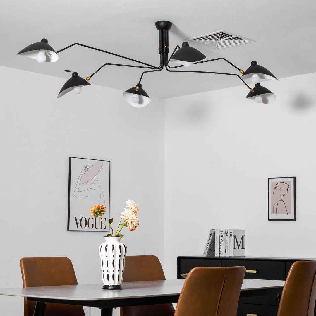 Serge Mouille Ceiling Light