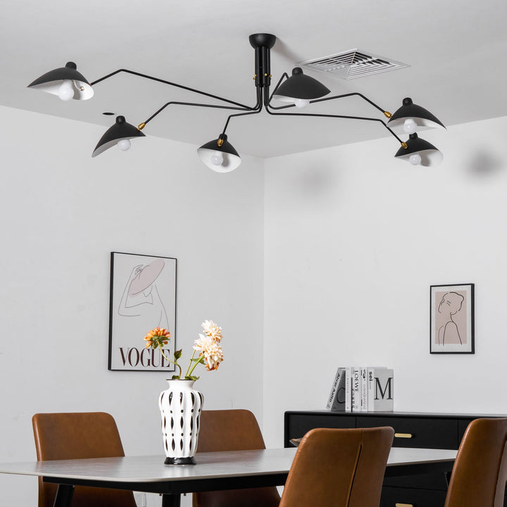 Serge Mouille Ceiling Light