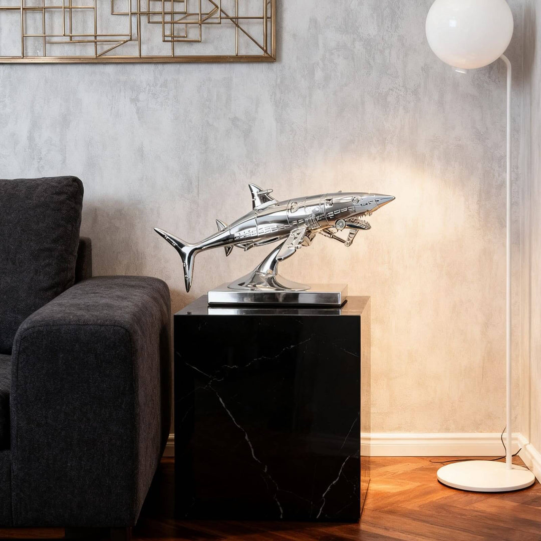 Shark Art Sculpture – Creative Resin Decorative Living Room Decor
