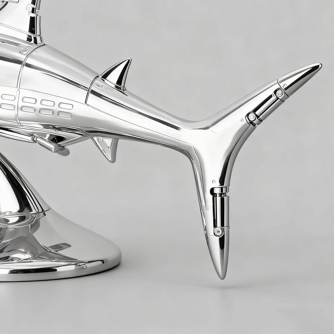 Shark Art Sculpture – Creative Resin Decorative Living Room Decor