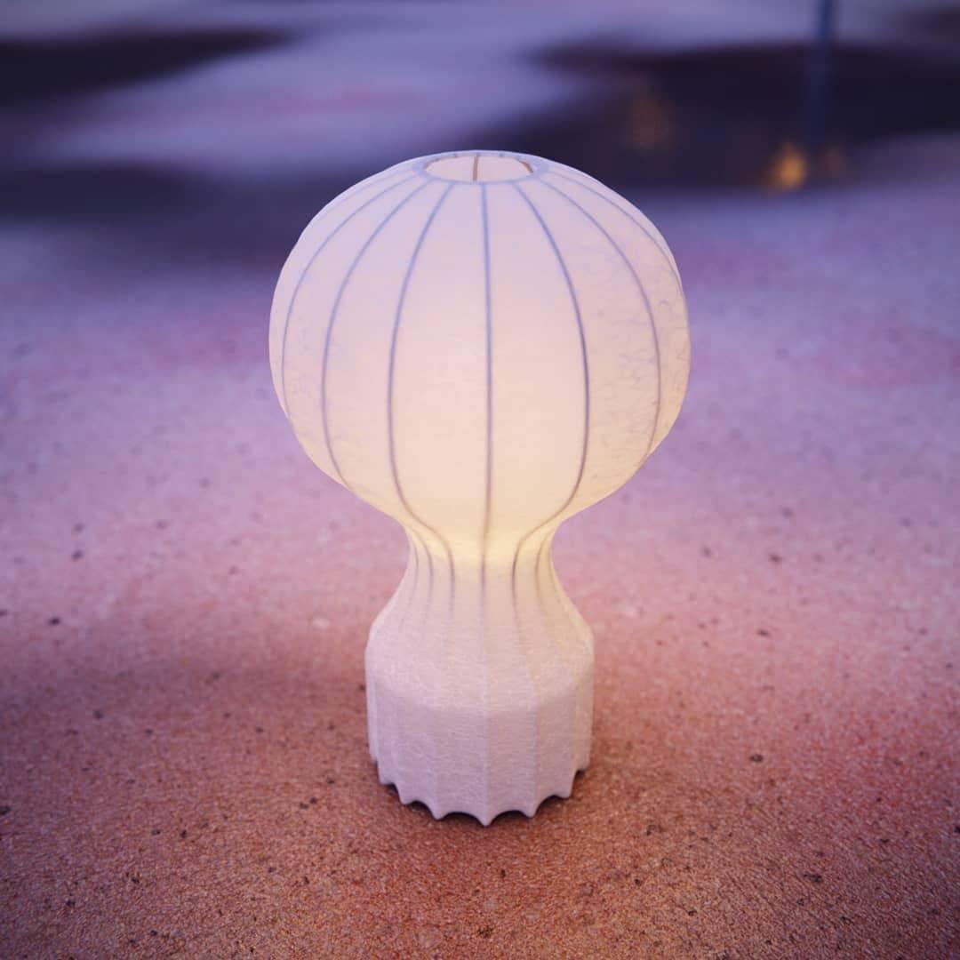 Silk Balloon Table Lamp - Vinlighting