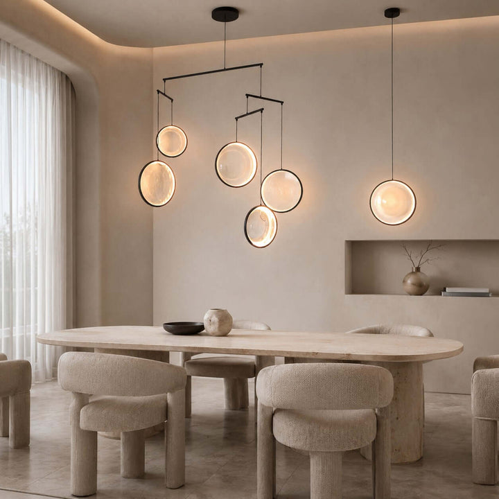 Silvane Chandelier- Modern Minimalist Geometric Lighting Lamp | Vinlighting