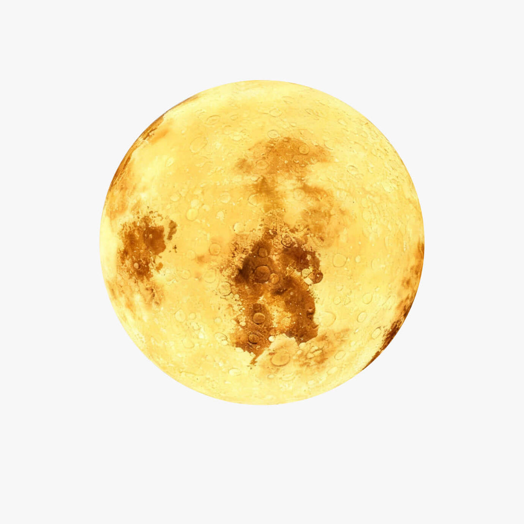 Simulated Moon Floor Lamp – Round Decorative Corner Light