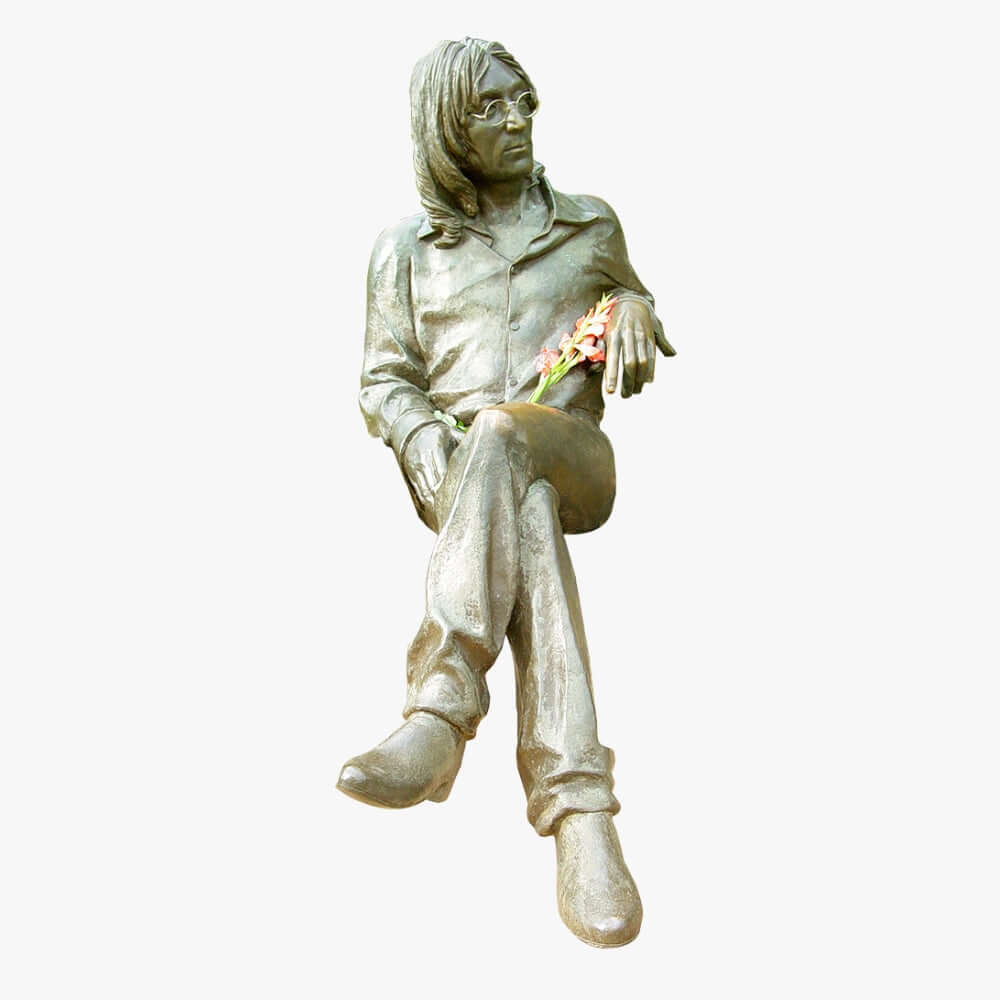 Sitting Man Decorative Art Sculpture – Park Art Decoration