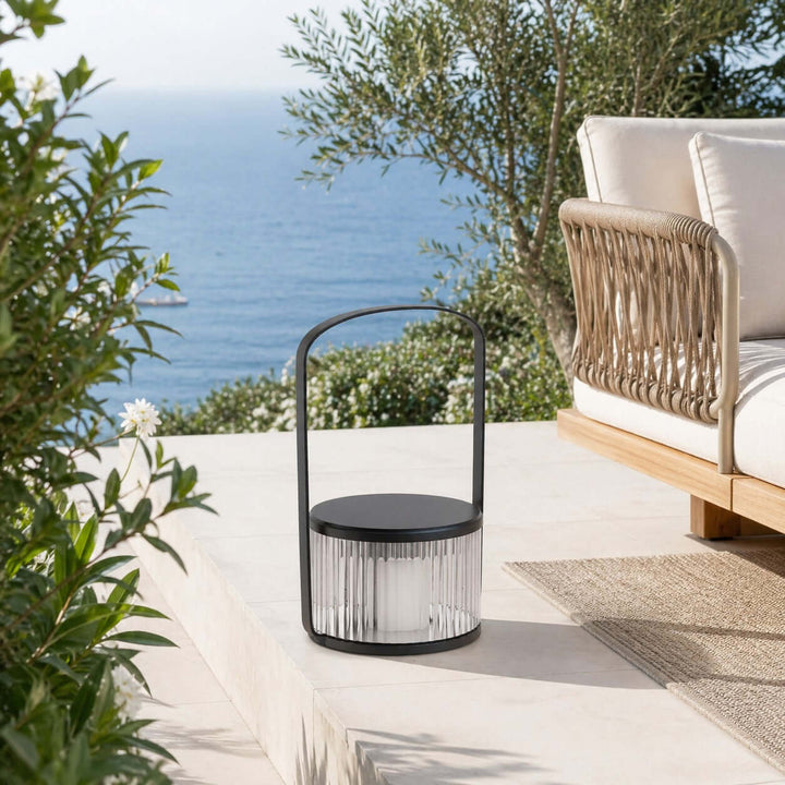 Sollune Outdoor Floor Lamp - Modern Minimalist Solar Lighting