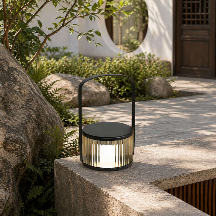 Sollune Outdoor Floor Lamp - Modern Minimalist Solar Lighting