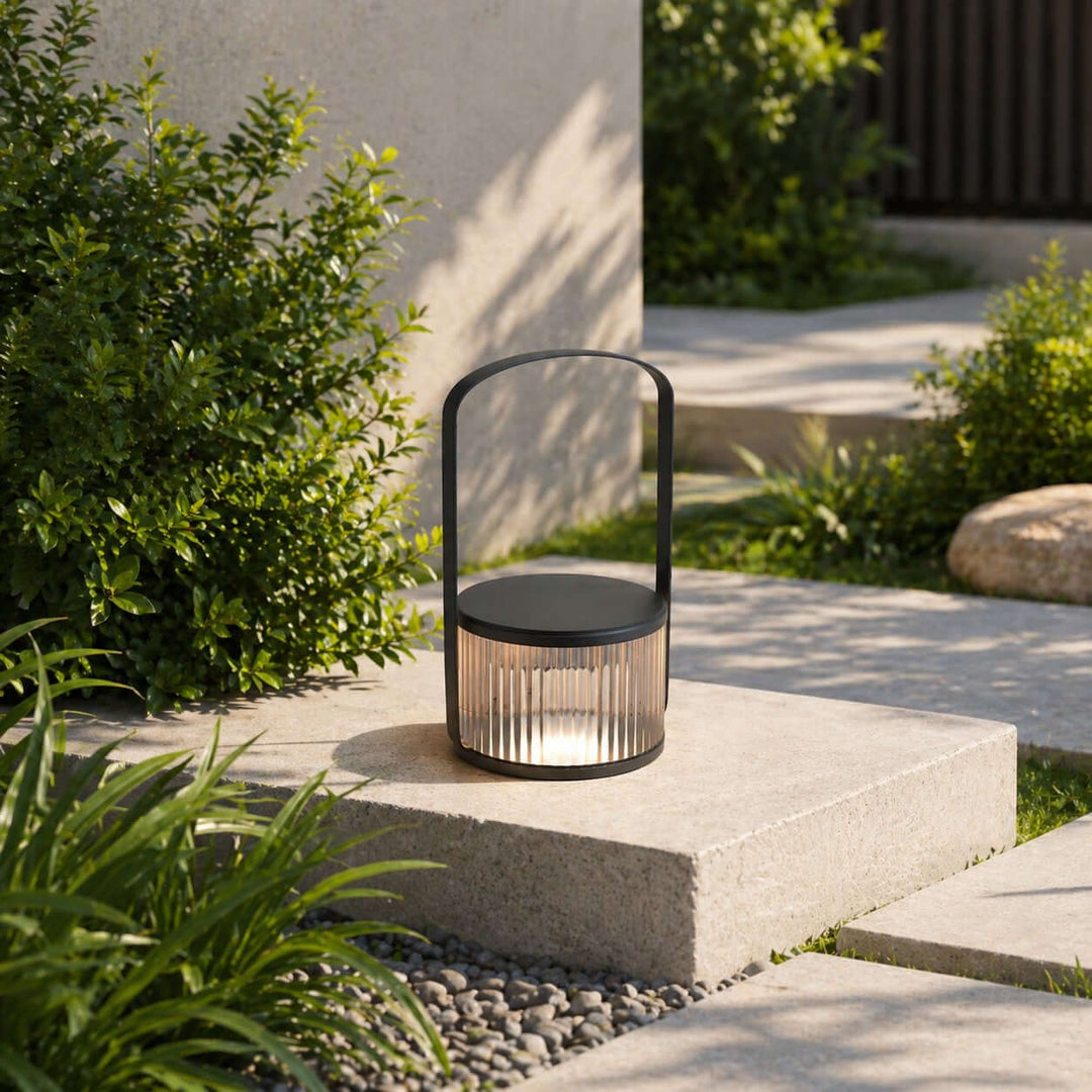 Sollune Outdoor Floor Lamp - Modern Minimalist Solar Lighting