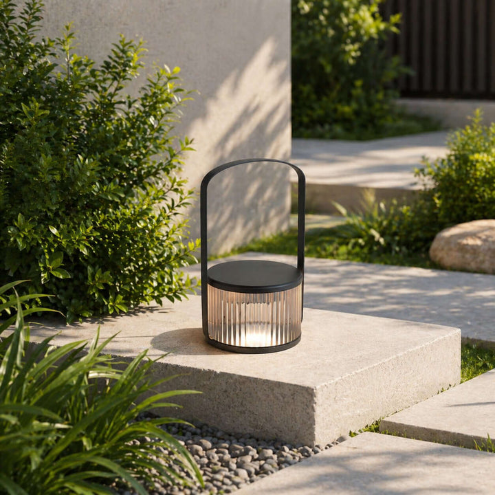 Sollune Outdoor Floor Lamp - Modern Minimalist Solar Lighting