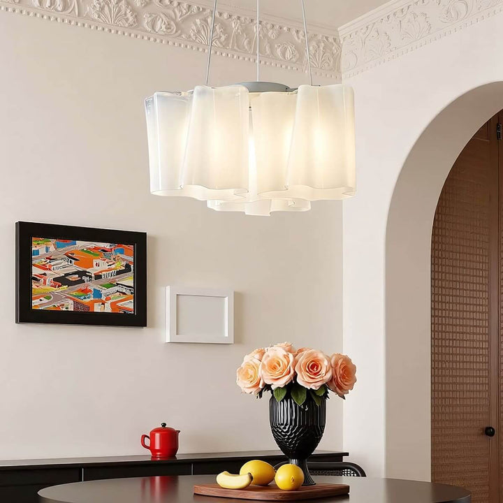 Solune Chandelier - French Light Luxury Creative Glass Decoration