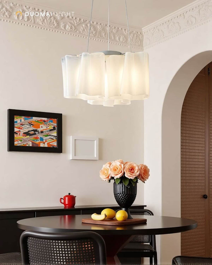 Solune Chandelier - French Light Luxury Creative Glass Decoration