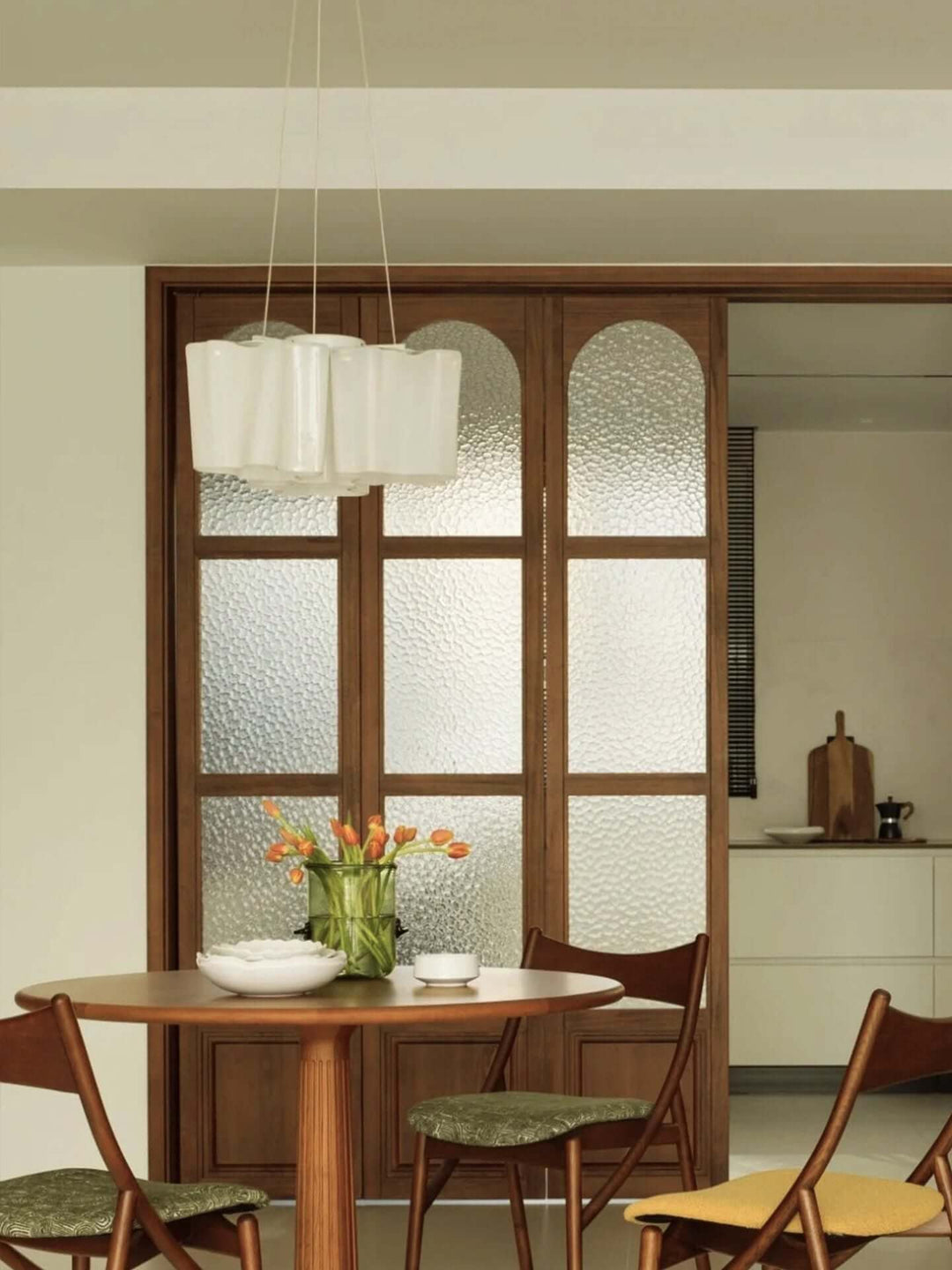 Solune Chandelier - French Light Luxury Creative Glass Decoration