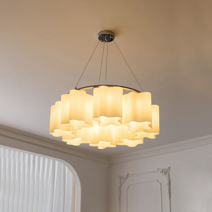 Solune Chandelier - French Light Luxury Creative Glass Decoration