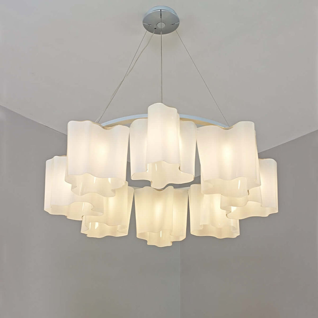 Solune Chandelier - French Light Luxury Creative Glass Decoration