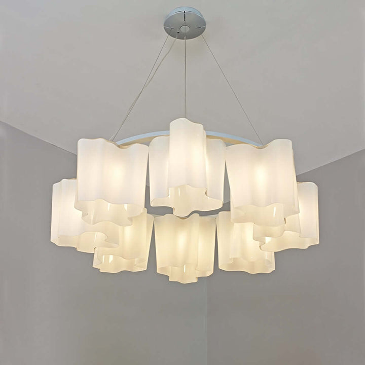 Solune Chandelier - French Light Luxury Creative Glass Decoration