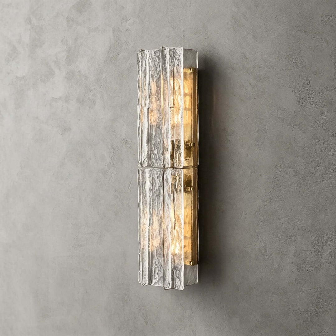 Solvire Wall Sconce - Geometric Wall Sconce for Entryway Decor
